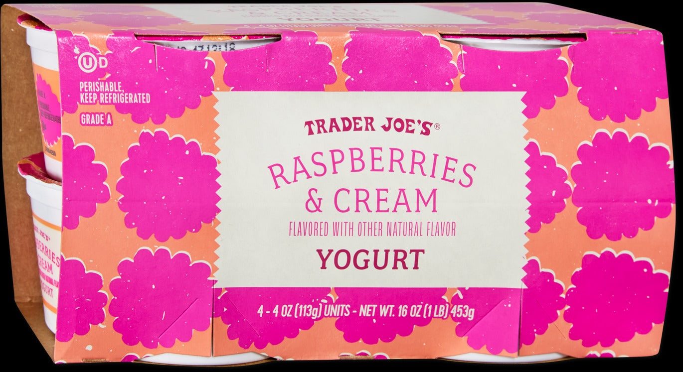Raspberries & Cream Yogurt