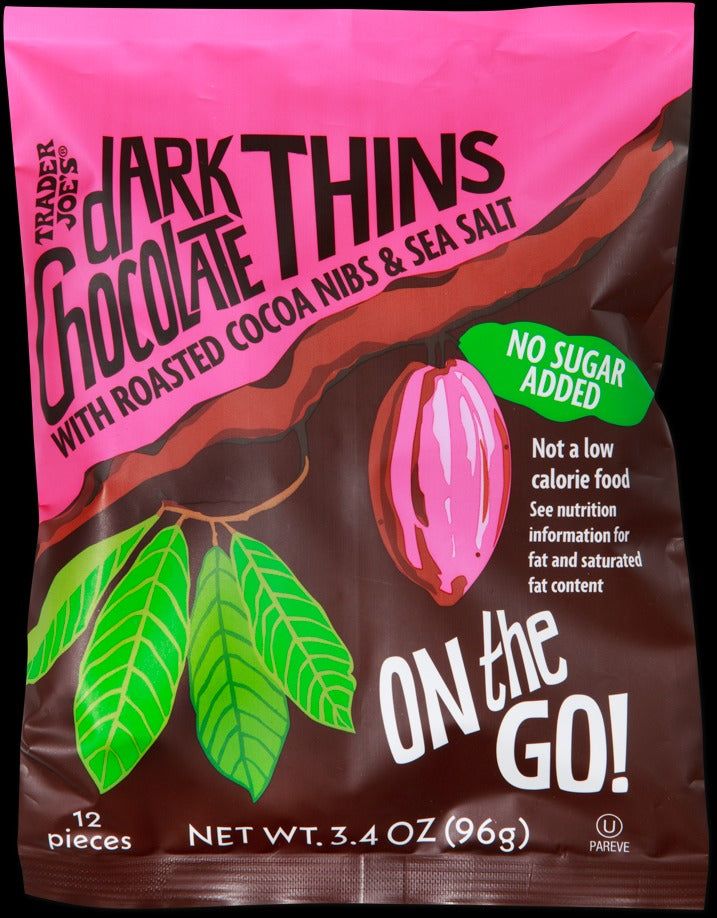 Dark Chocolate Thins On the Go! No Sugar Added