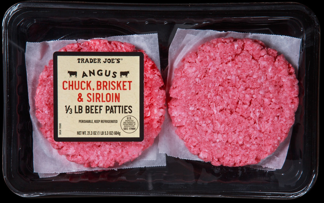 Angus Chuck, Brisket & Sirloin Beef Patties