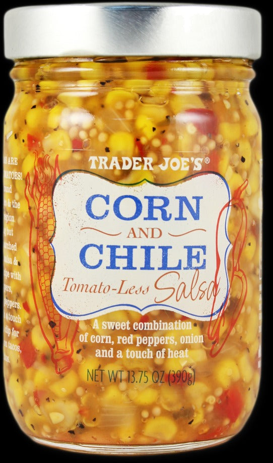 Corn and Chile Tomato-less Salsa