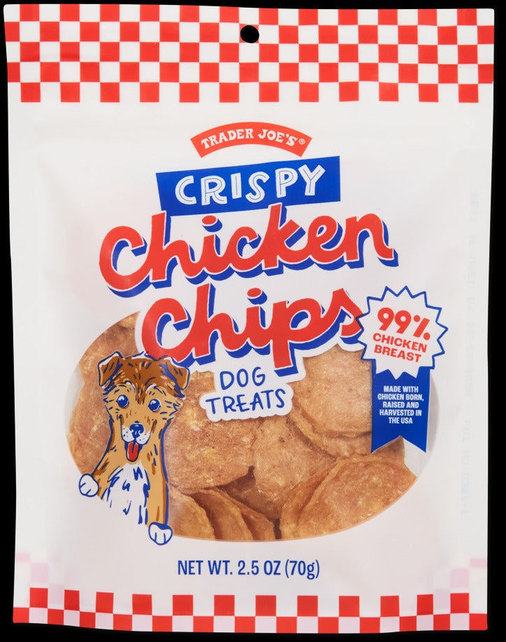 Crispy Chicken Chips Dog Treats