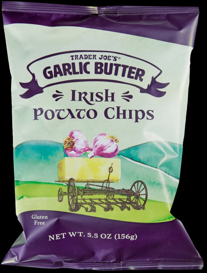 Garlic Butter Irish Potato Chips