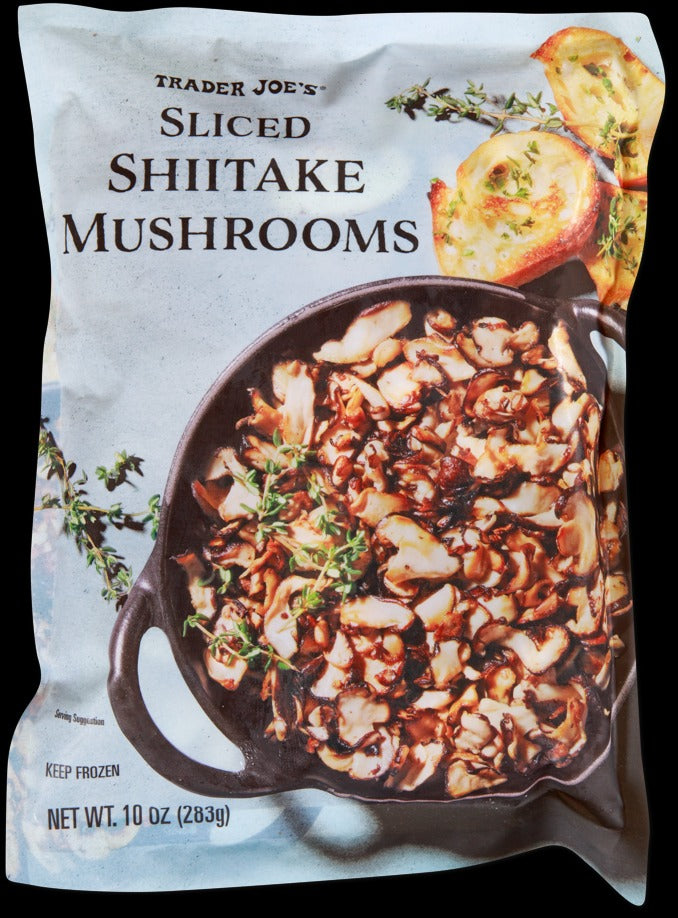 Sliced Shiitake Mushrooms