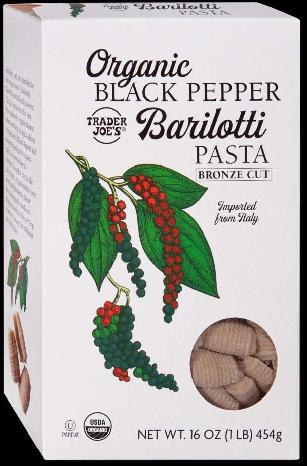 Organic Black Pepper Barilotti Pasta