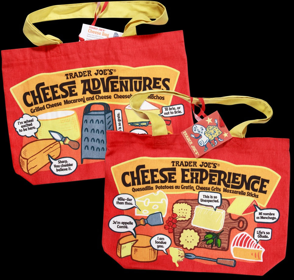 Reusable Bag, Cheese Adventures