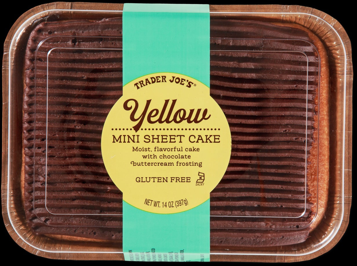 Yellow Mini Sheet Cake