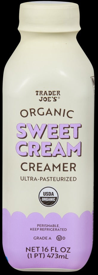 Organic Sweet Cream Creamer