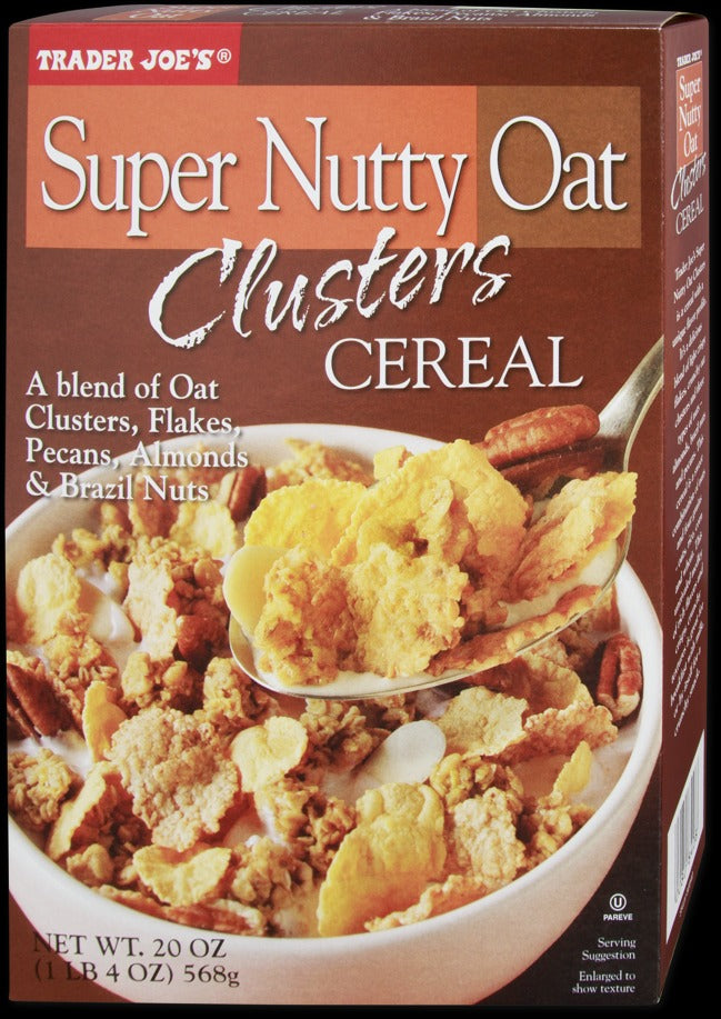 Super Nutty Oat Clusters Cereal