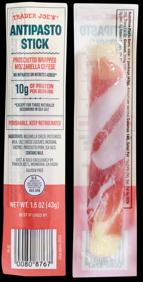 Antipasto Stick Prosciutto Wrapped Mozzarella Cheese