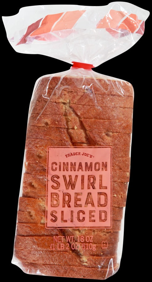 Cinnamon Swirl Bread Sliced
