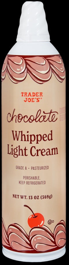 Chocolate Whipped Light Cream