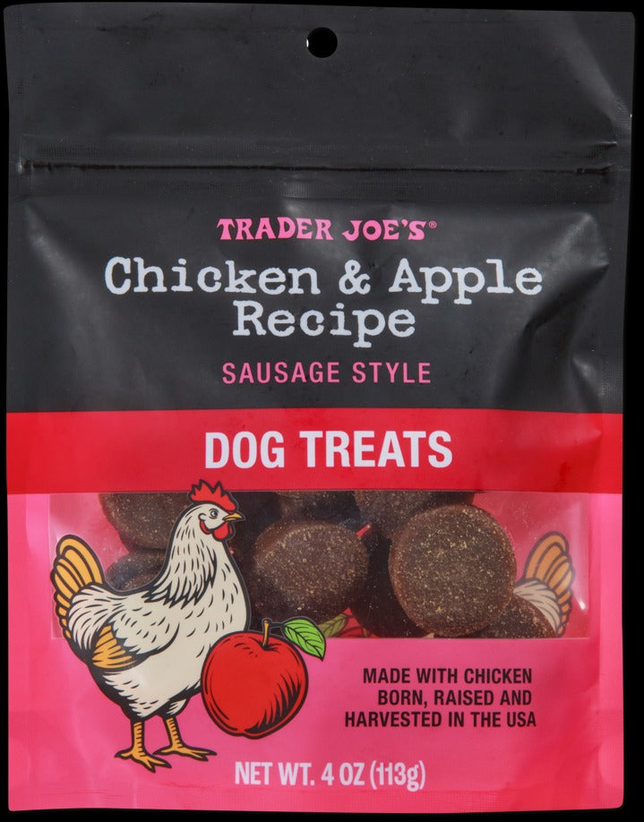 Chicken & Apple Recipe Sausage Style Dog Treats