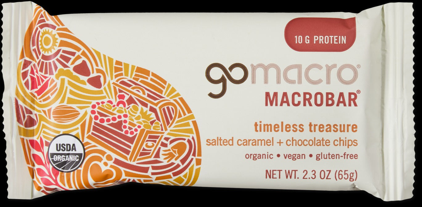 GoMacro® Timeless Treasure Salted Caramel + Chocolate Chips