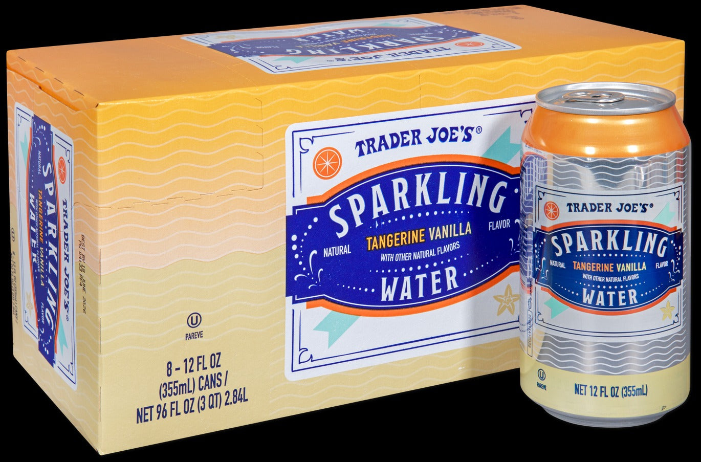 Sparkling Tangerine Vanilla Water