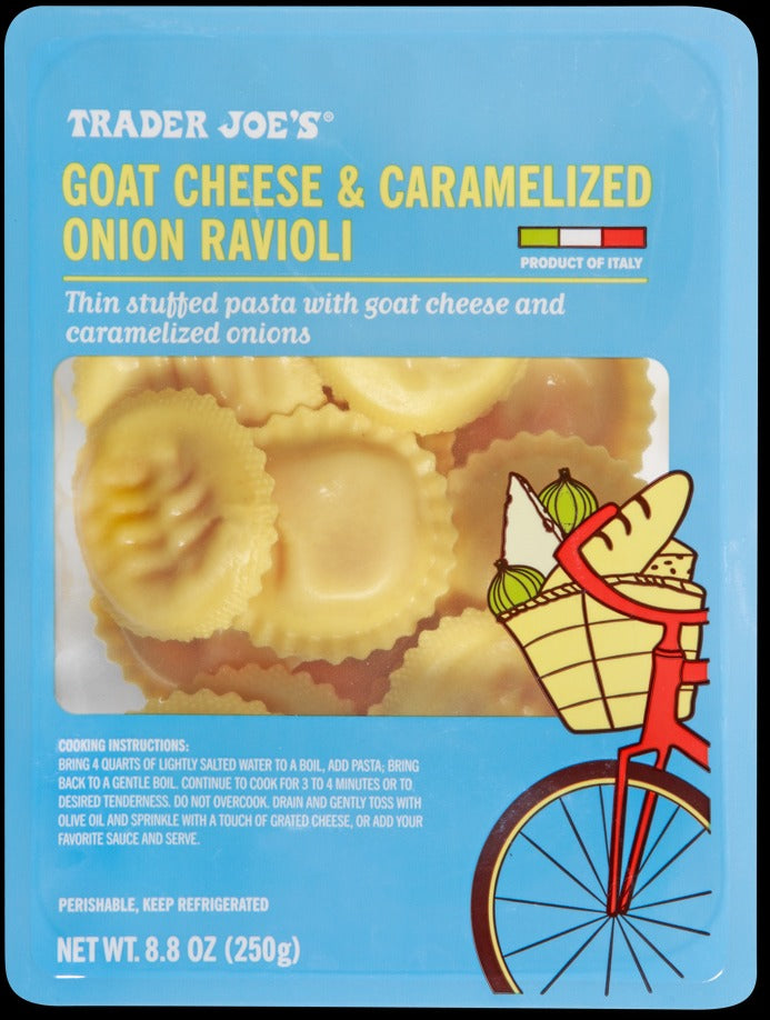 Goat Cheese & Caramelized Onion Ravioli