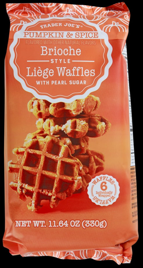 Pumpkin & Spice Brioche Style Liège Waffles