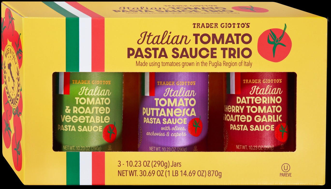 Italian Tomato Pasta Sauce Trio