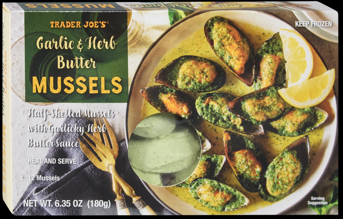 Garlic & Herb Butter Mussels