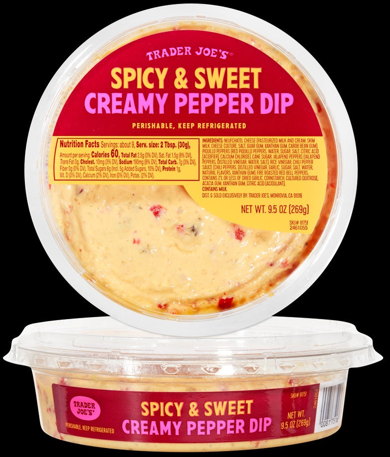 Spicy & Sweet Creamy Pepper Dip