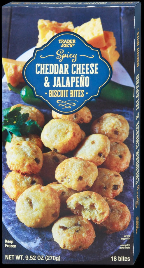 Spicy Cheddar Cheese & Jalapéno Biscuit Bites