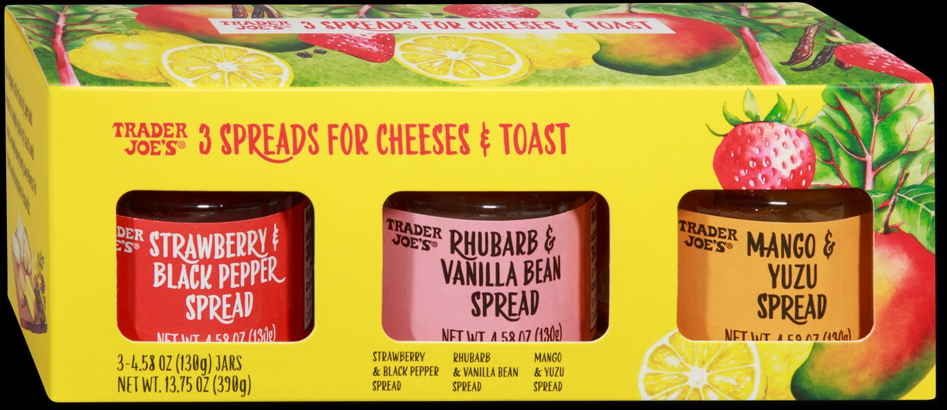 3 Spreads for Cheeses & Toast