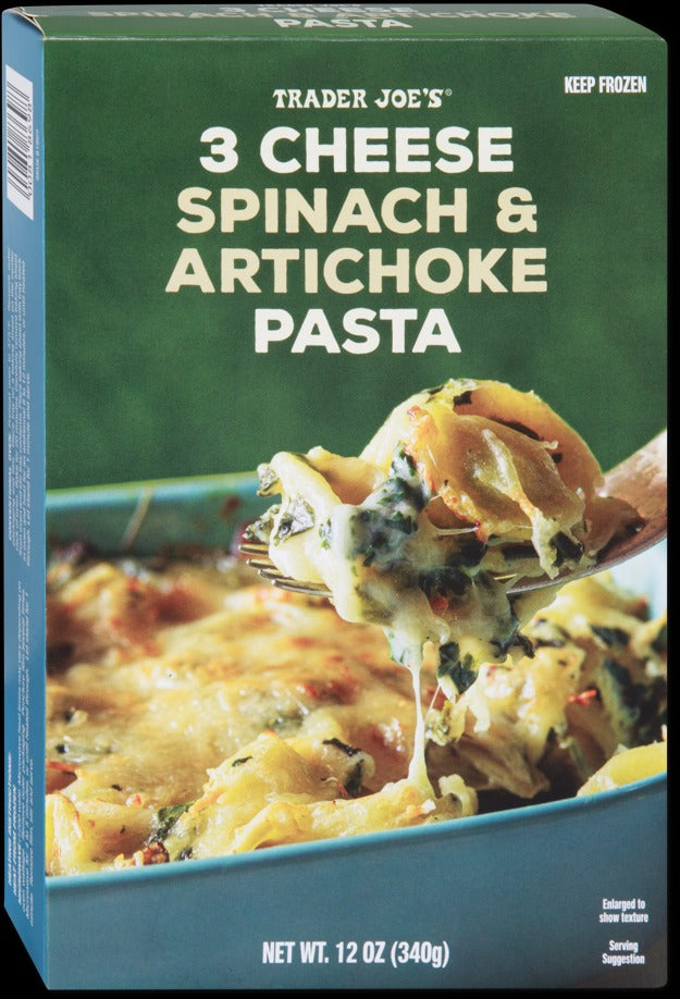 3 Cheese Spinach & Artichoke Pasta