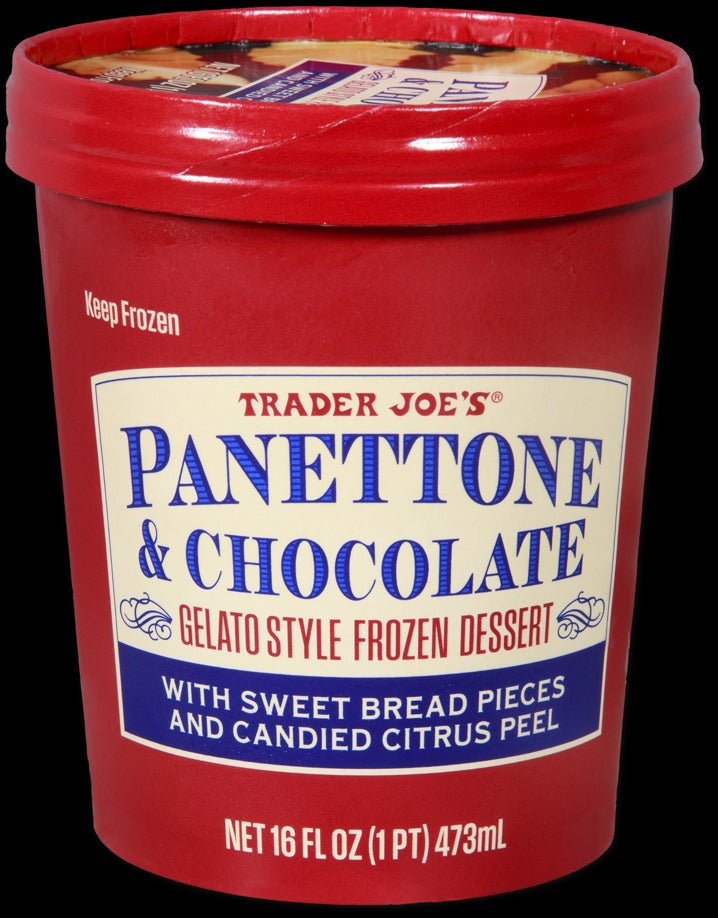 Panettone & Chocolate Gelato Style Frozen Dessert