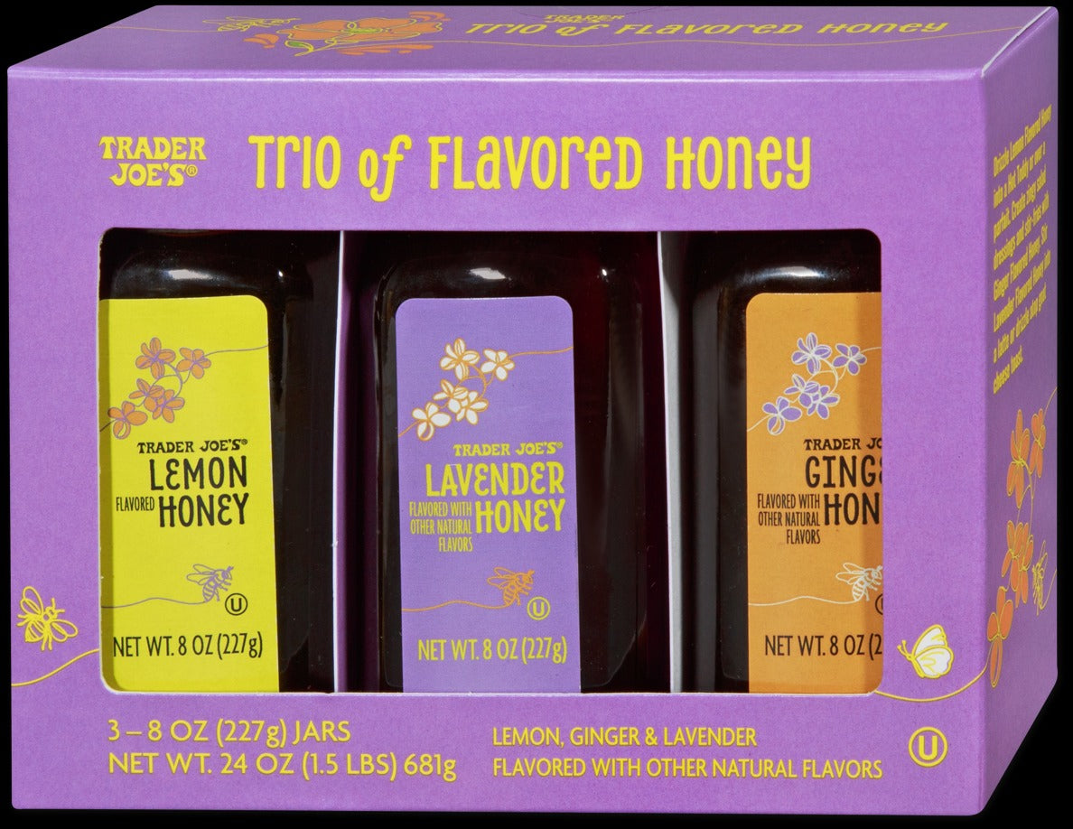Trio of Flavored Honey