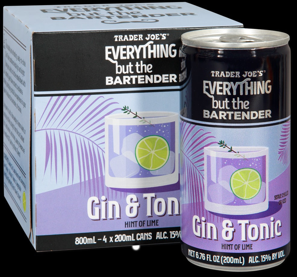 Everything but the Bartender Gin & Tonic