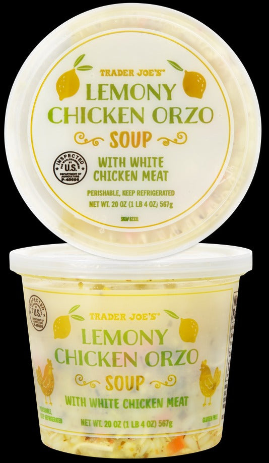 Lemony Chicken Orzo Soup
