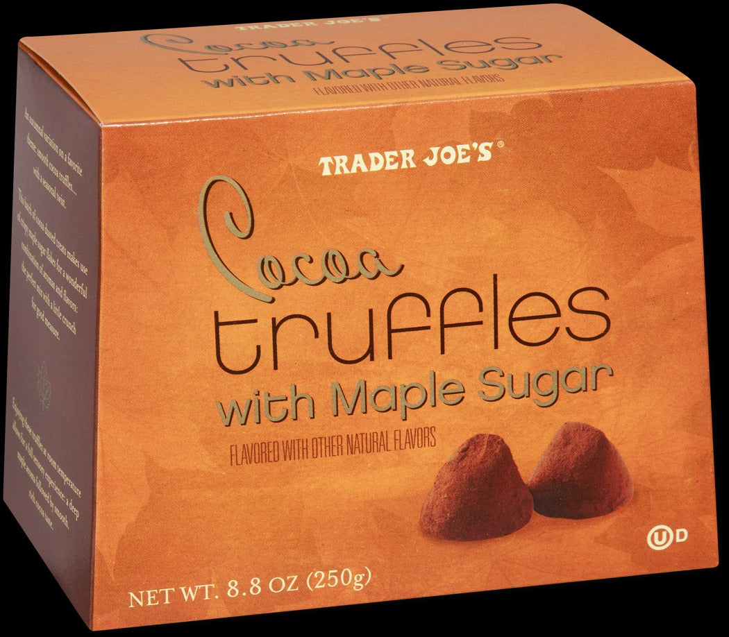 Cocoa Truffles with Maple Sugar