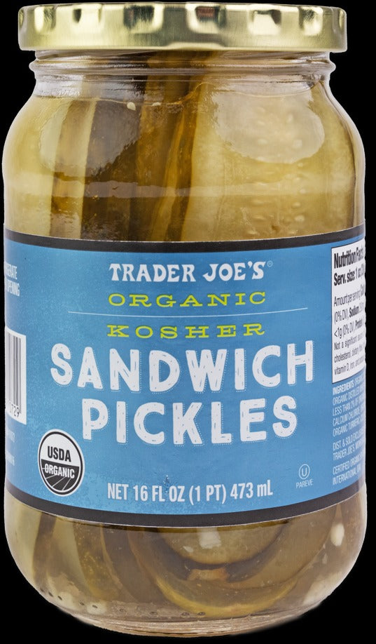 Organic Kosher Sandwich Pickles