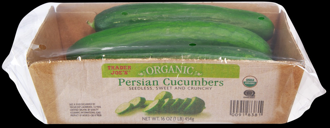 Organic Persian Cucumbers