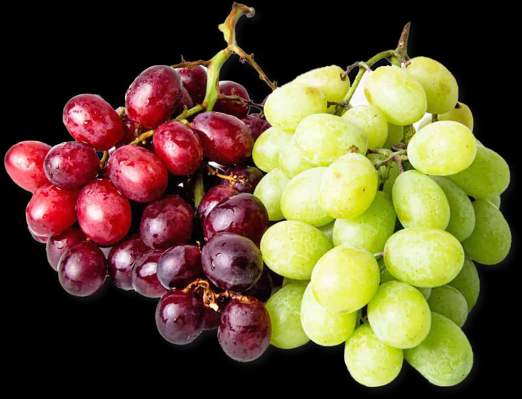 Red and Green Grapes Duo