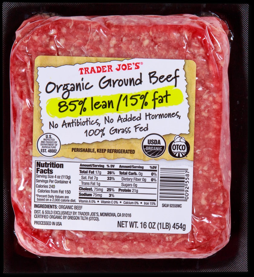 Organic Ground Beef 85/15