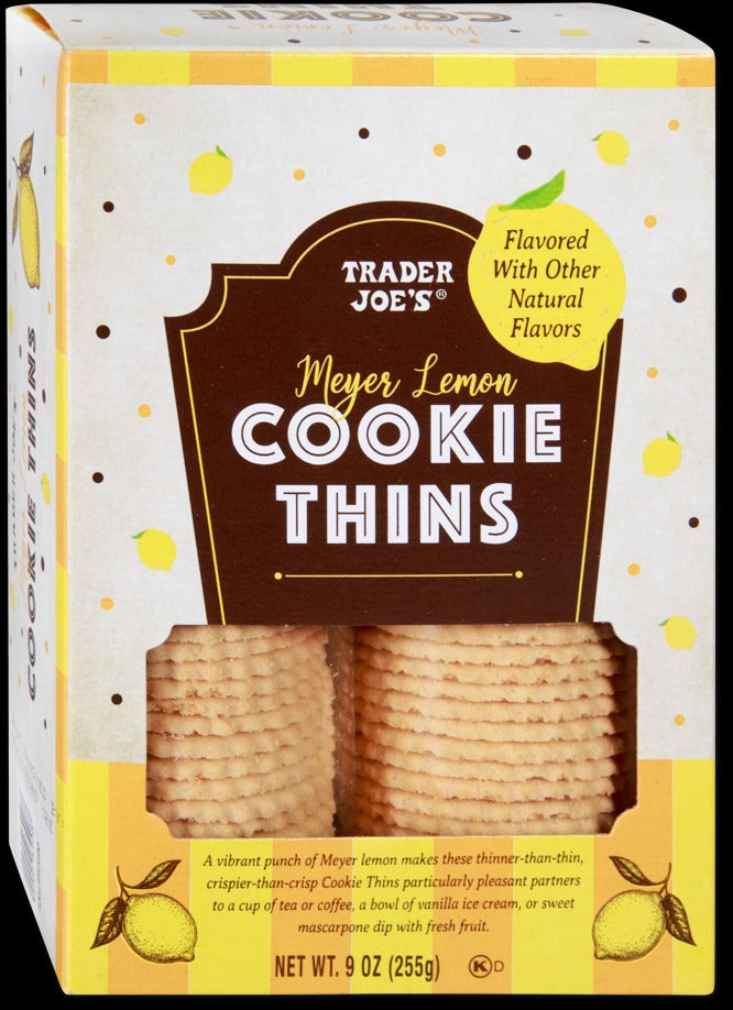 Meyer Lemon Cookie Thins