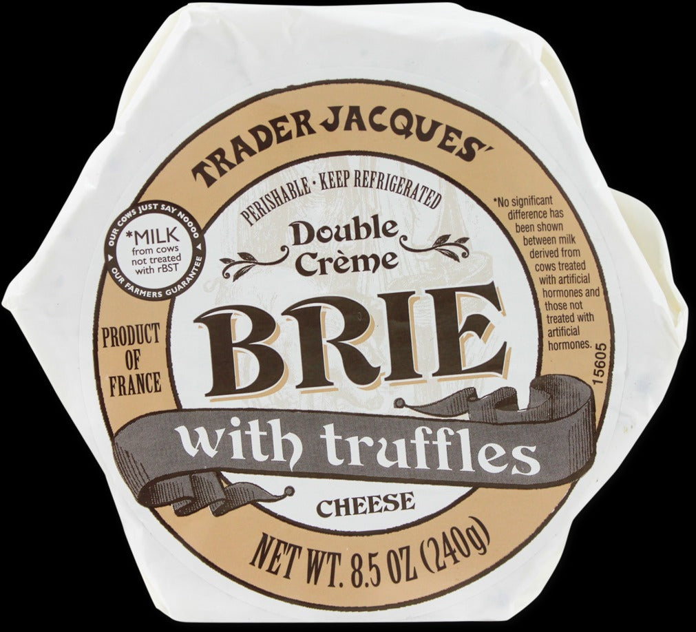 Double Crème Brie with Truffles