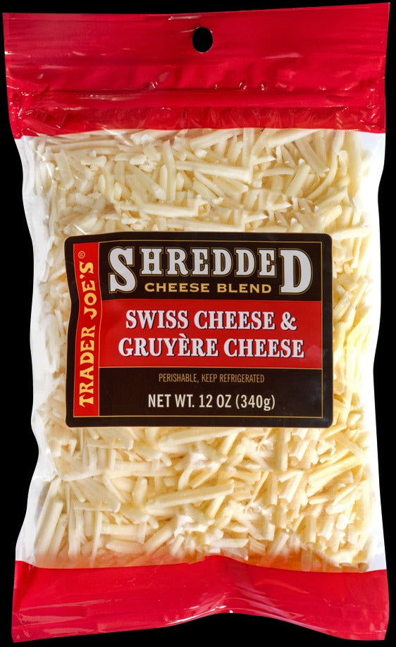 Shredded Swiss Cheese & Gruyère Cheese