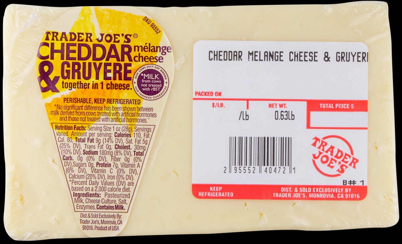 Cheddar & Gruyere Mèlange Cheese