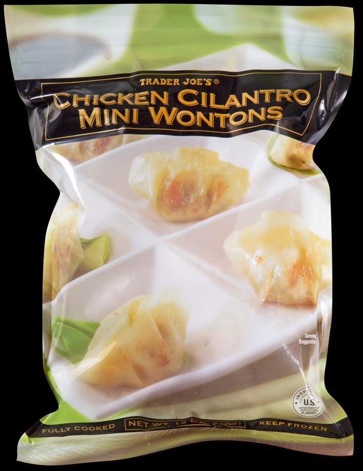 Chicken Cilantro Mini Wontons