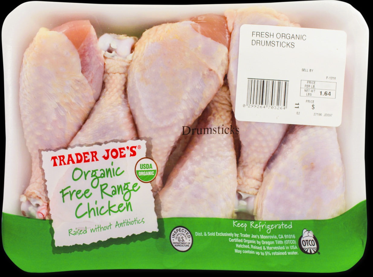 Organic Free Range Chicken Drumsticks
