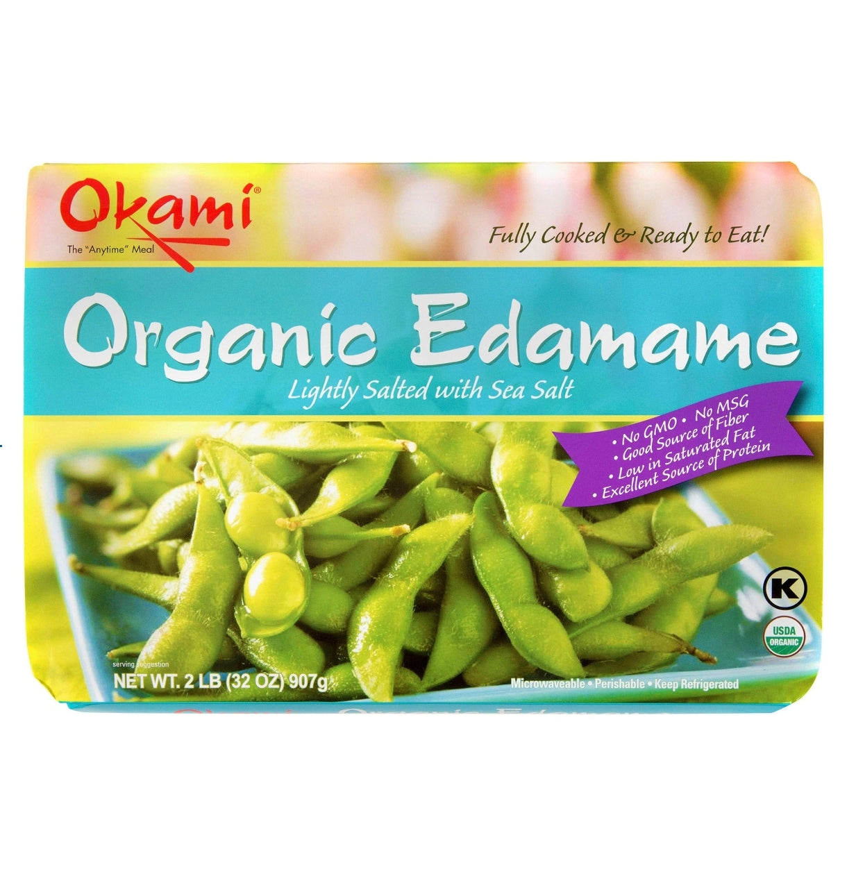Okami Organic Edamame, 2 lbs