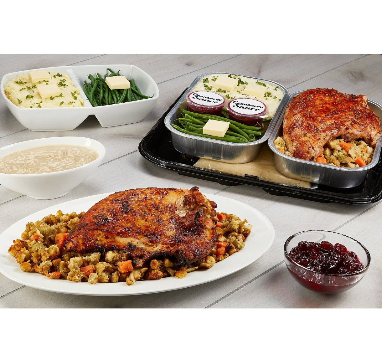 Kirkland Signature Turkey Dinner with Stuffing and Gravy