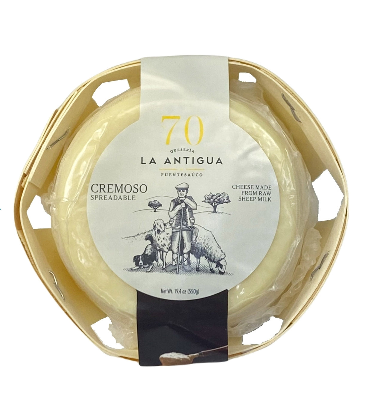 La Antigua Cremoso Spreadable Sheep Milk Cheese, 19.4 oz