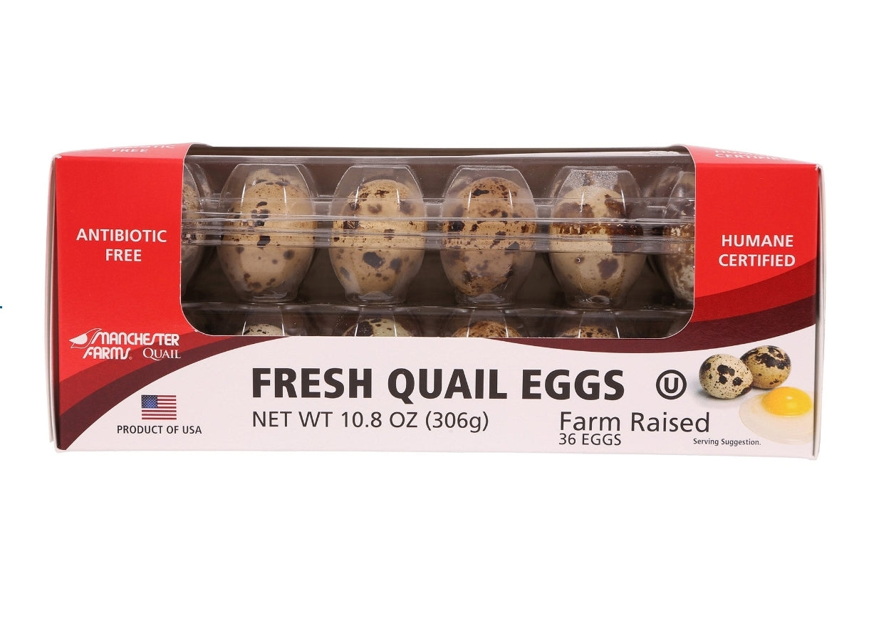 Manchester Farms Fresh Quail Eggs, 36-count