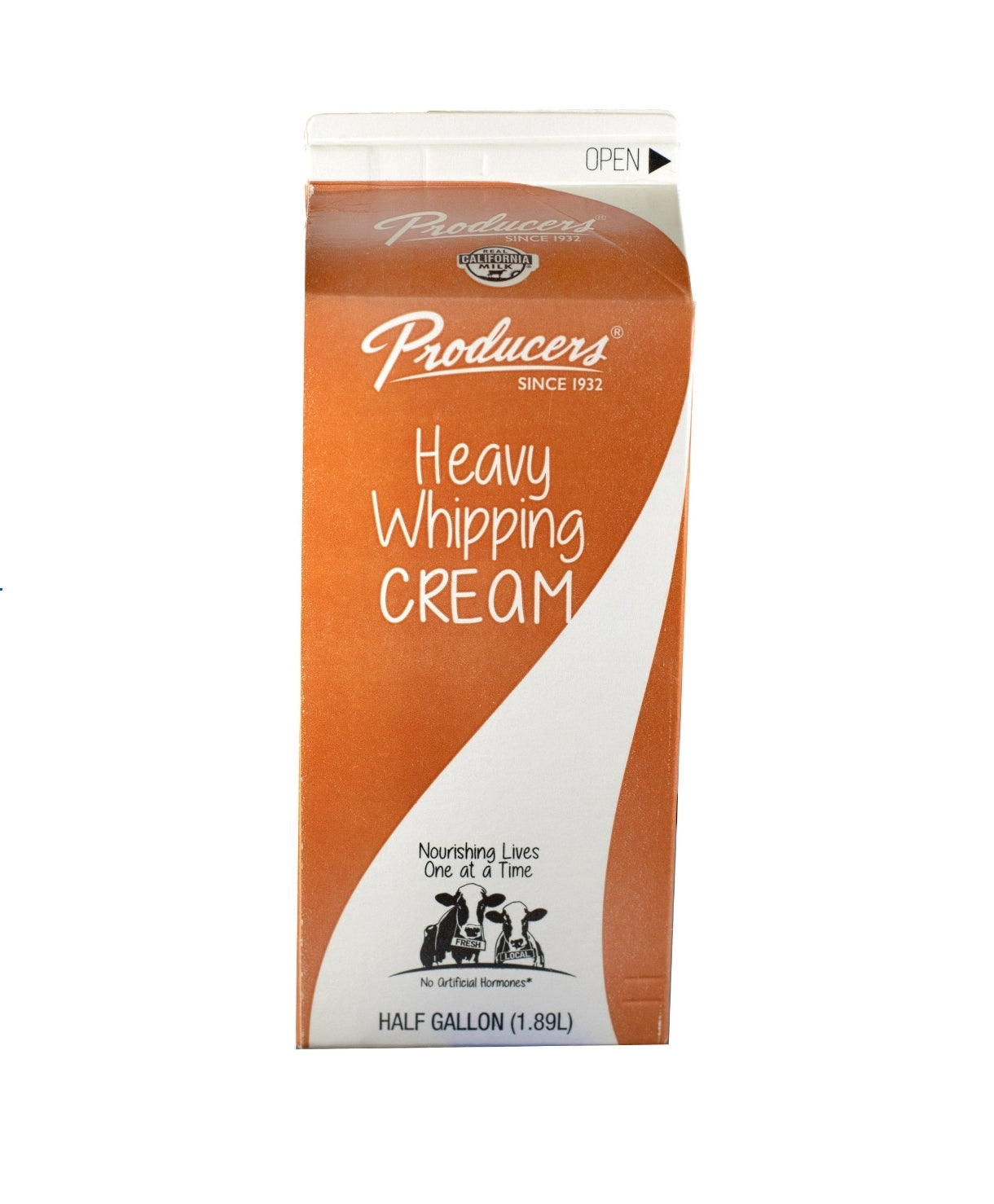 Producers Heavy Whipping Cream, 64 fl oz