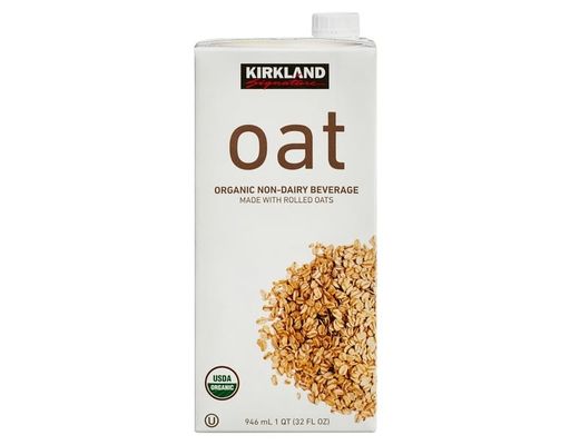 Kirkland Signature, Organic Non-Dairy Oat Beverage, 1 Carton 32 oz