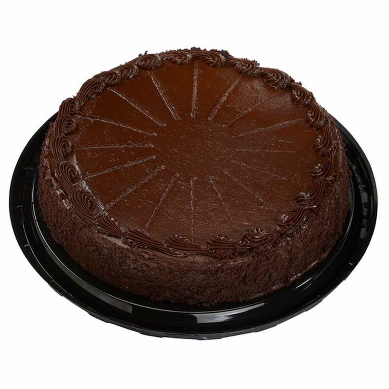 10" Chocolate Cake Filled with Chocolate Mousse