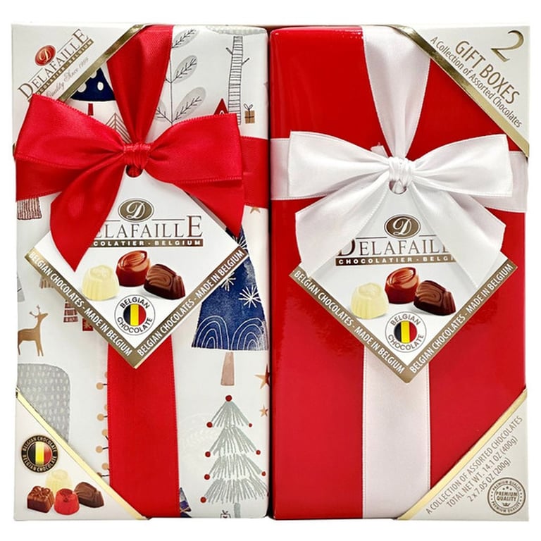 Delafaille Assorted Chocolates, 7.05 oz, 2-count