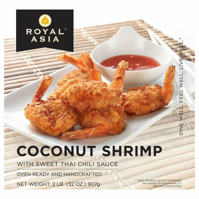 Royal Asia Coconut Shrimp With Sauce, 2 pounds